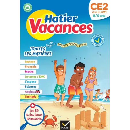 Hatier vacances : toutes les matières CE2 vers CM1