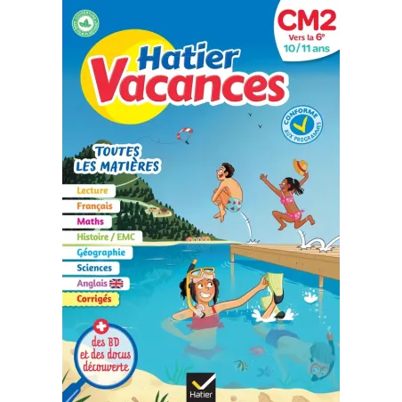 Hatier vacances : toutes les matières CM2 vers 6e
