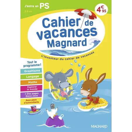 Cahier de vacances : J'entre en petite section 2-3 ans : Magnard, l'inventeur du cahier de vacances (édition 2026)