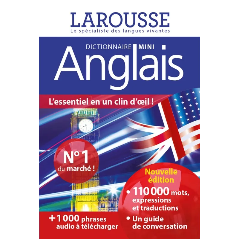 Dictionnaire mini anglais - Collectif - Larousse - Poche - ravate.com librairie reunion