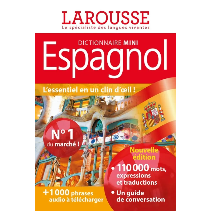 Dictionnaire Mini Espagnol - Collectif - Larousse - Poche - ravate.com librairie reunion