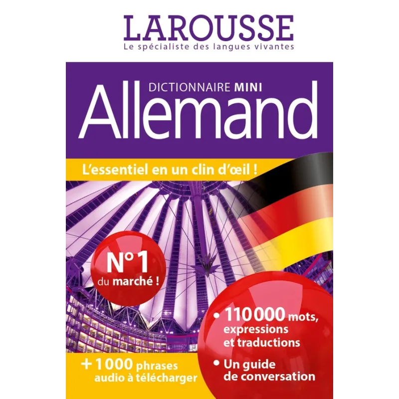 Dictionnaire mini allemand - Collectif - Larousse - Poche - ravate.com librairie reunion