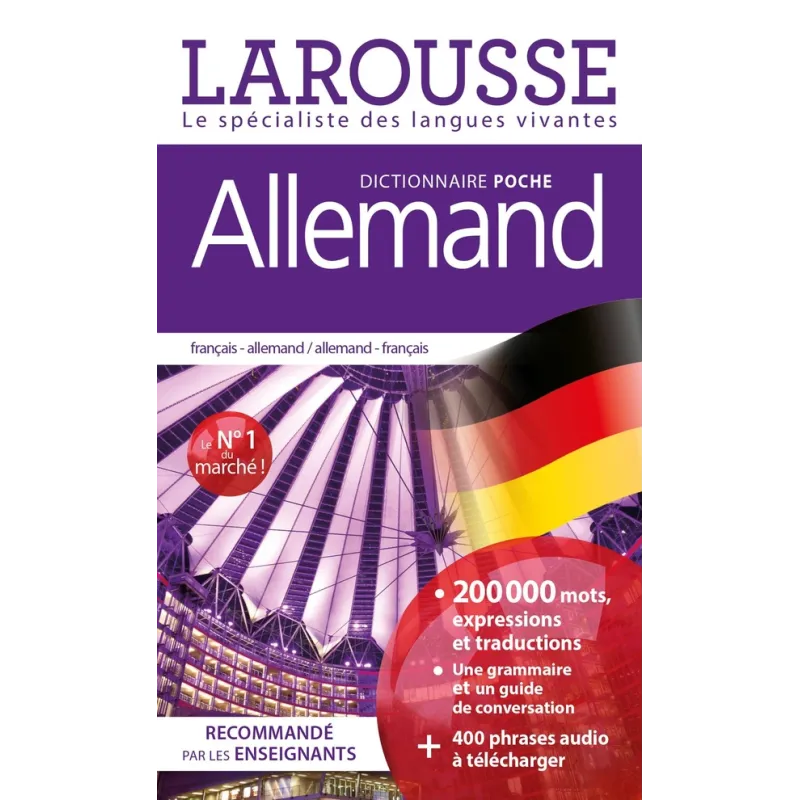 Dictionnaire Larousse poche ; français-allemand / allemand-français - Collectif - Larousse - Poche - ravate.com librairie reunio