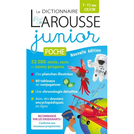 Le dictionnaire Larousse Junior poche CE, CM