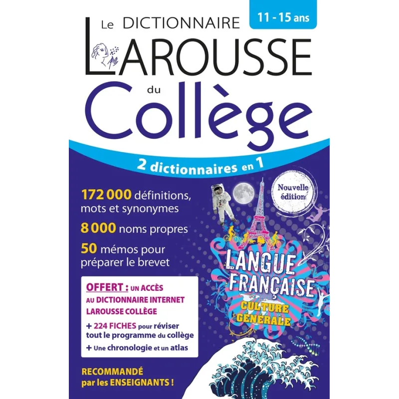 Le dictionnaire Larousse du collège - Collectif - Larousse - Grand format - ravate.com librairie reunion