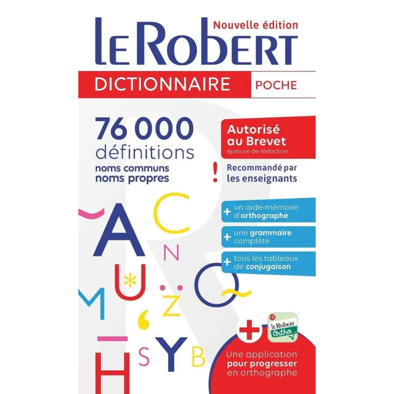 Dictionnaire le Robert de poche - Collectif - Le Robert - Grand format - ravate.com librairie reunion