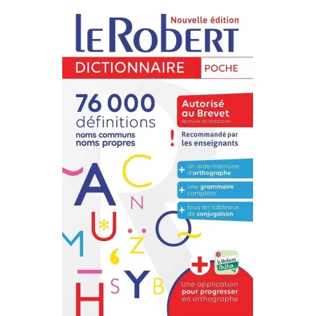 Dictionnaire le Robert de poche
