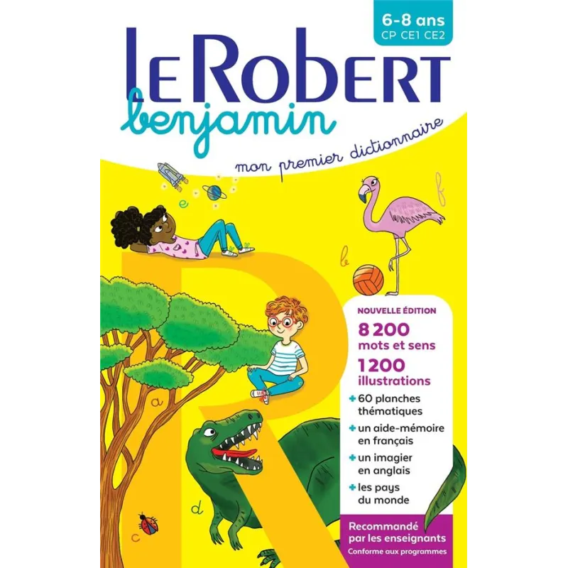 Le Robert benjamin : CP-CE1-CE2 - Collectif - Le Robert - Grand format - ravate.com librairie reunion