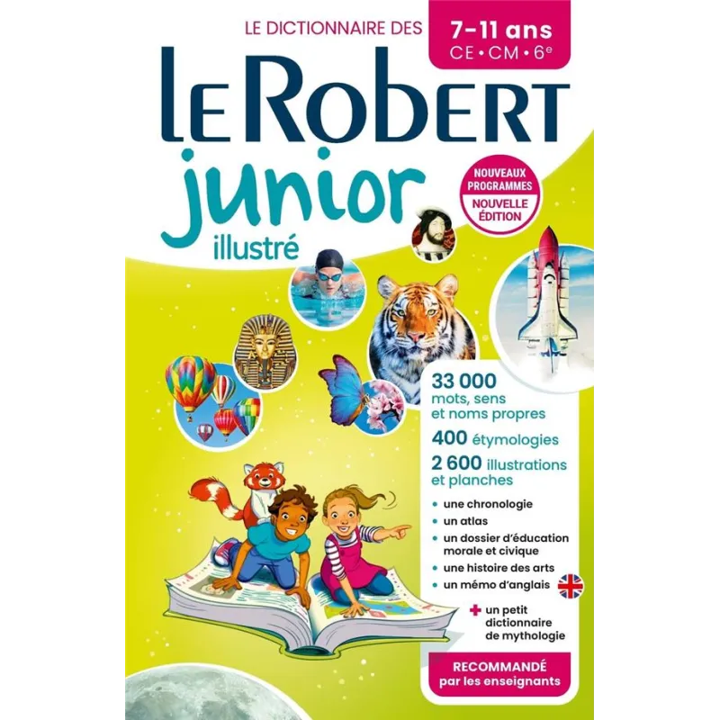 Le Robert junior : illustré (édition 2024) - Collectif - Le Robert - Grand format - ravate.com librairie reunion