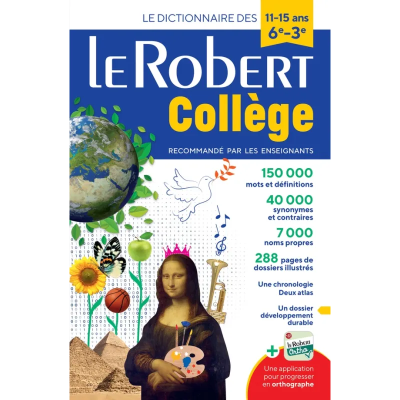 Le Robert collège - Collectif - Le Robert - Grand format - ravate.com librairie reunion