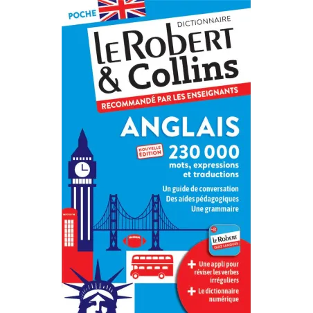 Le Robert & Collins Poche : Anglais (édition 2024)