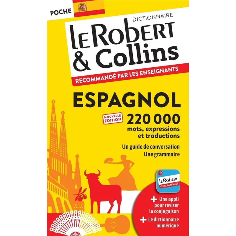 Le Robert & Collins ; Poche : Espagnol (édition 2024) - Collectif - Le Robert - Poche - ravate.com librairie reunion
