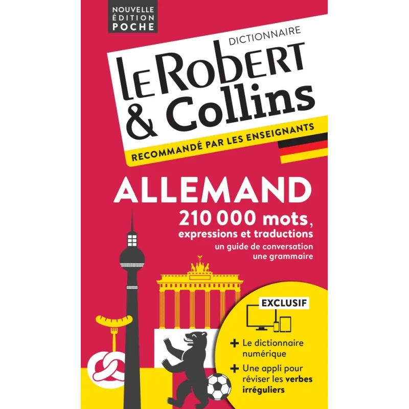 Le Robert & Collins ; Poche : allemand (édition 2023) - Collectif - Le Robert - Poche - ravate.com librairie reunion