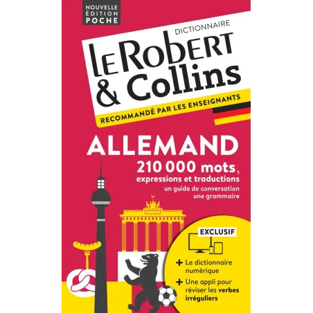 Le Robert & Collins Poche : allemand (édition 2023)