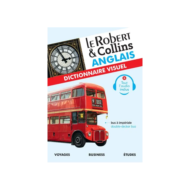 Le Robert & Collins - Dictionnaire visuel : anglais - Collectif - Le Robert - Grand format - ravate.com librairie reunion