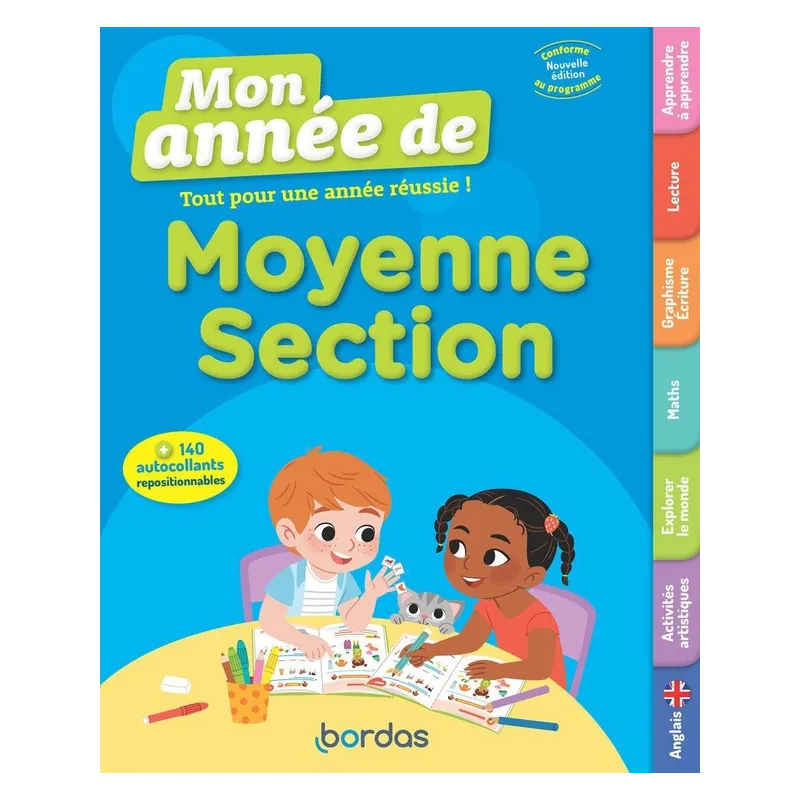 Mon année de : MS ; toutes les matières (édition 2024) - Sophie Stepien, Diane Giraudon, Valérie Lacoste, Lucile Ahrweiller,... 