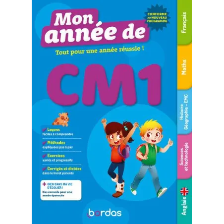 Mon année de : CM1 Toutes les matières (édition 2026)