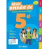 Mon année de : 5e ; Toutes les matières (édition 2024) - Collectif - Éditions Bordas - Grand format - ravate.com librairie reuni