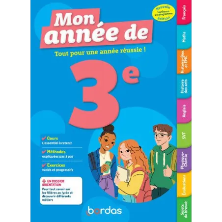 Mon année de : 3e Toutes les matières (édition 2024)