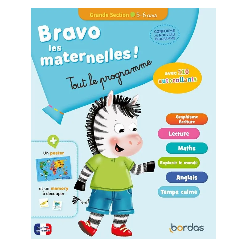 Bravo les maternelles ! : Tout le programme ; GS - Aurélia Roire, Christophe Paul, Alice Turquois, Cécile Hudrisier -... - ravat