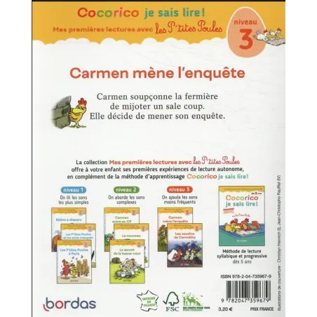 Cocorico je sais lire ! Mes premières lectures avec les P - ravate.com librairie reunion