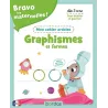 Bravo les maternelles ! : Graphismes et formes : mon cahier ardoise - Vanessa Vautier - Éditions Bordas - Grand format -... - ra
