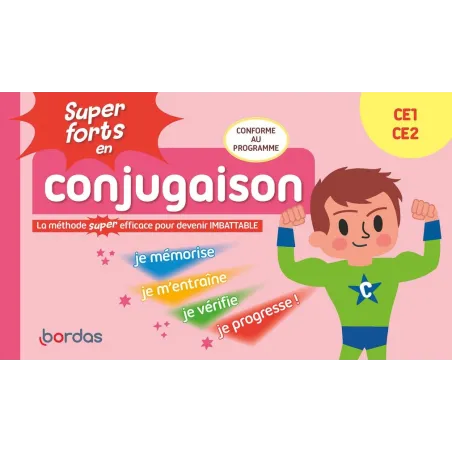 Super forts en conjugaison CE1-CE2 (édition 2025)