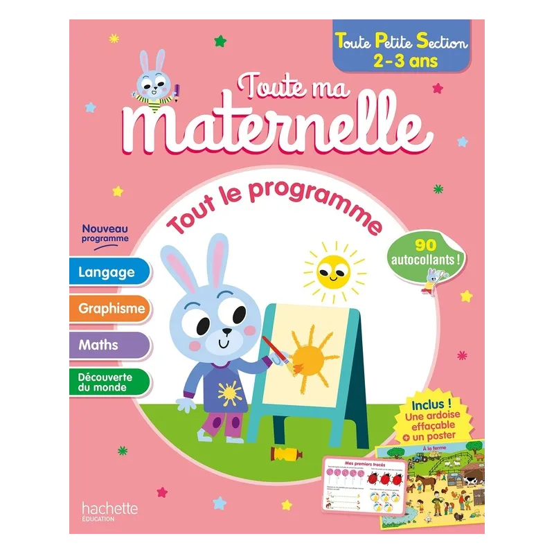 Toute ma maternelle : Tout le programme ; Toute Petite Section - Caroline Marcel - Hachette Education - Grand format -... - rava
