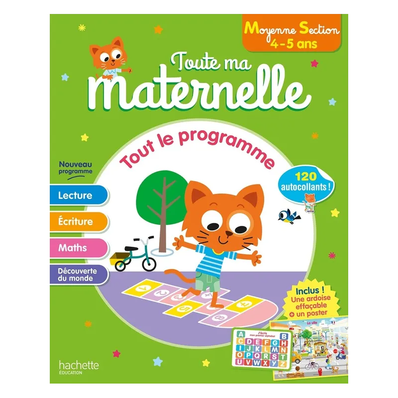 Toute ma maternelle : Tout le programme ; Moyenne section - Guy Blandino - Hachette Education - Grand format - Espace... - ravat