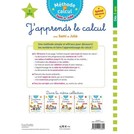 Sami et Julie ; méthode de calcul : j - ravate.com librairie reunion