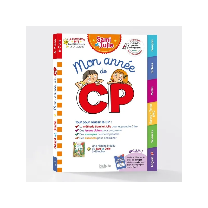 Sami et Julie : mon année de CP - Isabelle Albertin, Thérèse Bonté, Stephanie Neumayer, Philippe Razet - Hachette Education... -