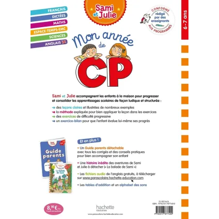 Sami et Julie : mon année de CP - Isabelle Albertin, Thérèse Bonté, Stephanie Neumayer, Philippe Razet - Hachette Education... -