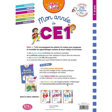 Sami et Julie : mon année de CE1 - Pierre Brémont, Sophie de Mullenheim, Stephanie Neumayer, Philippe Razet, Thérèse Bonté -... 