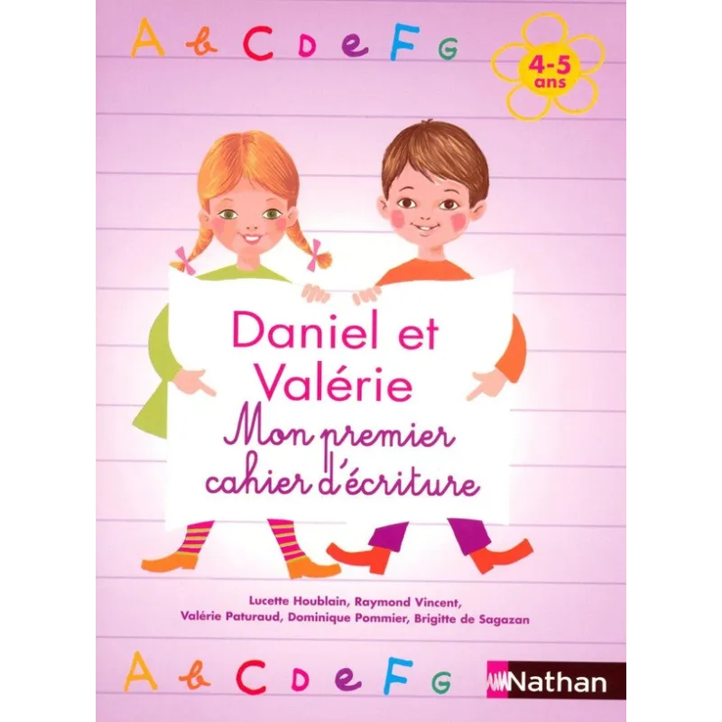 Daniel et Valérie : mon premier cahier d - ravate.com librairie reunion