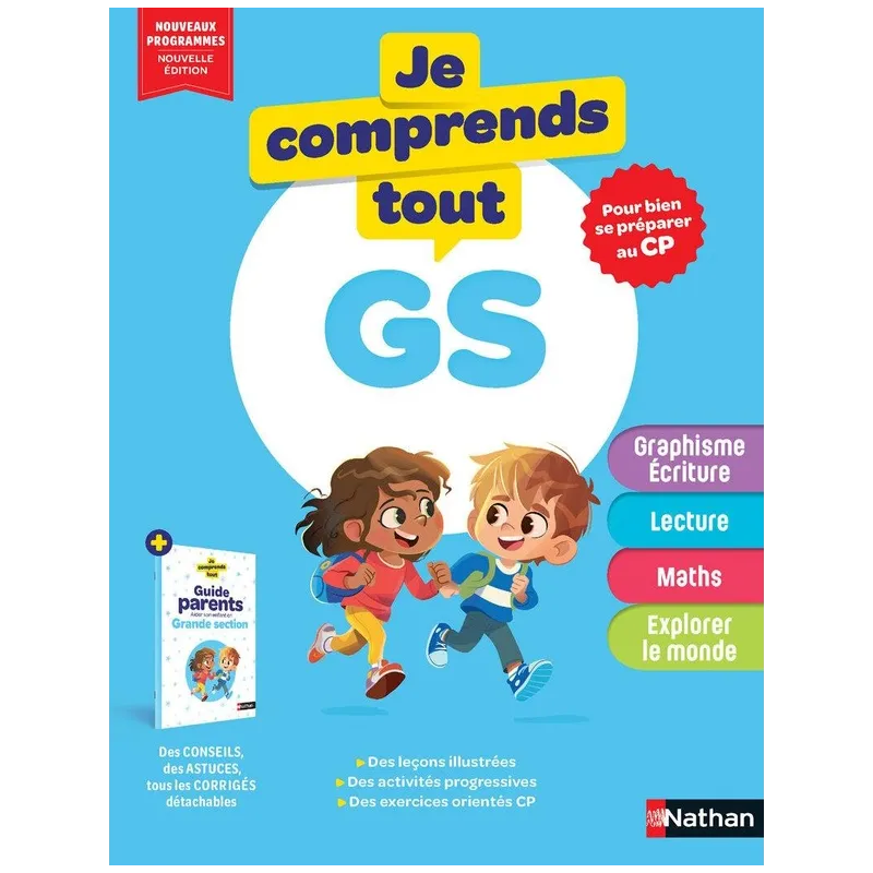 Je comprends tout : Toutes les matières ; GS (édition 2026) - Véronique Calle, Virginie Chiodo, Nicolas Francescon - Nathan... -