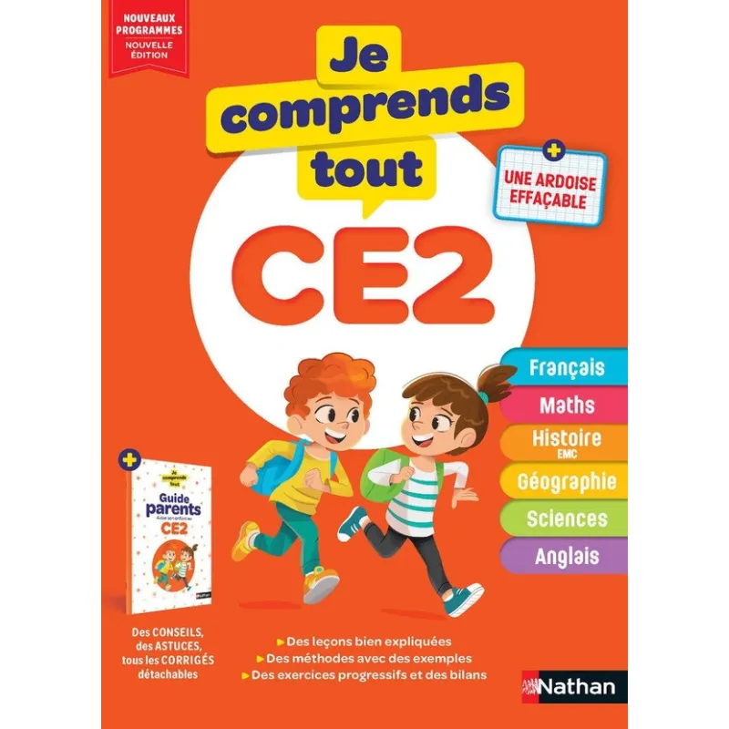 Je comprends tout : Toutes les matières ; CE2 (édition 2026) - Micheline Cazès-Witta, Clémence Roux, Marian Hollings,... - ravat