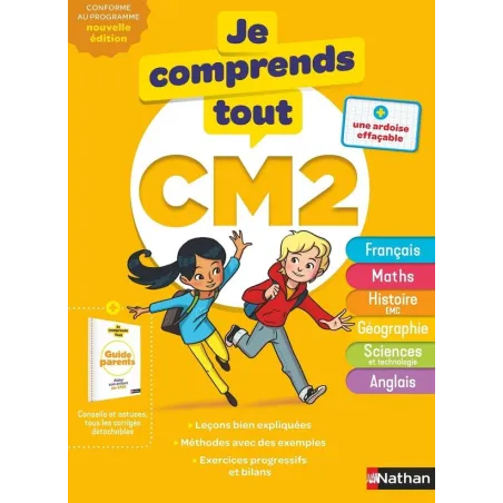 Je comprends tout : toutes les matières CM2 (édition 2019)