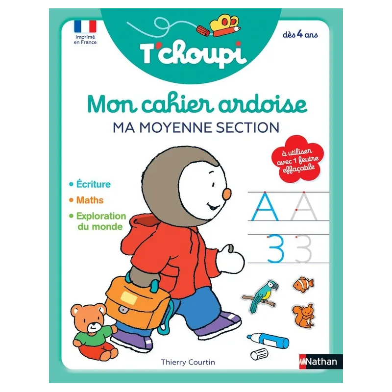 Mon cahier ardoise T - ravate.com librairie reunion