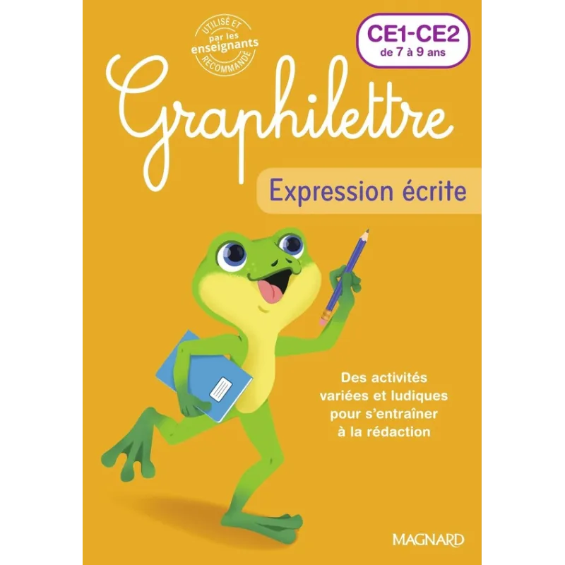 Graphilettre : CE1-CE2 ; Expression écrite ; Production d - ravate.com librairie reunion