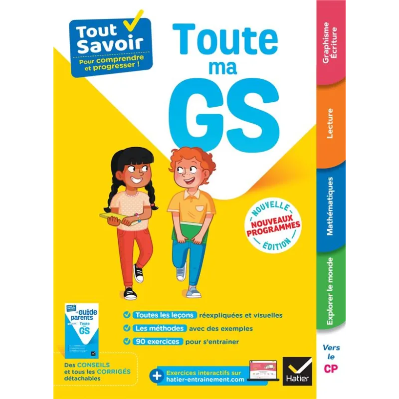 Tout savoir : Toute ma GS - Evelyne Barge - Hatier - Grand format - ravate.com librairie reunion