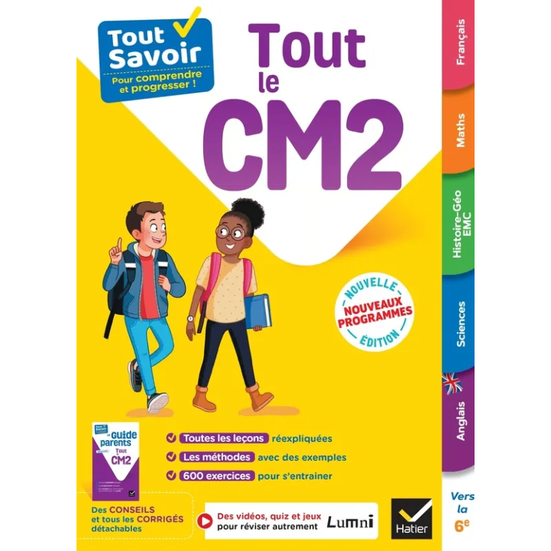 Tout savoir : Tout le CM2 - Stéphanie Grison, Dominique Marchand, André Mul, Bénédicte Idiard, Marc Antoine, Richard Minguez... 