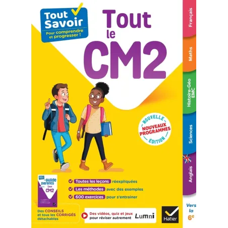 Tout savoir : Tout le CM2