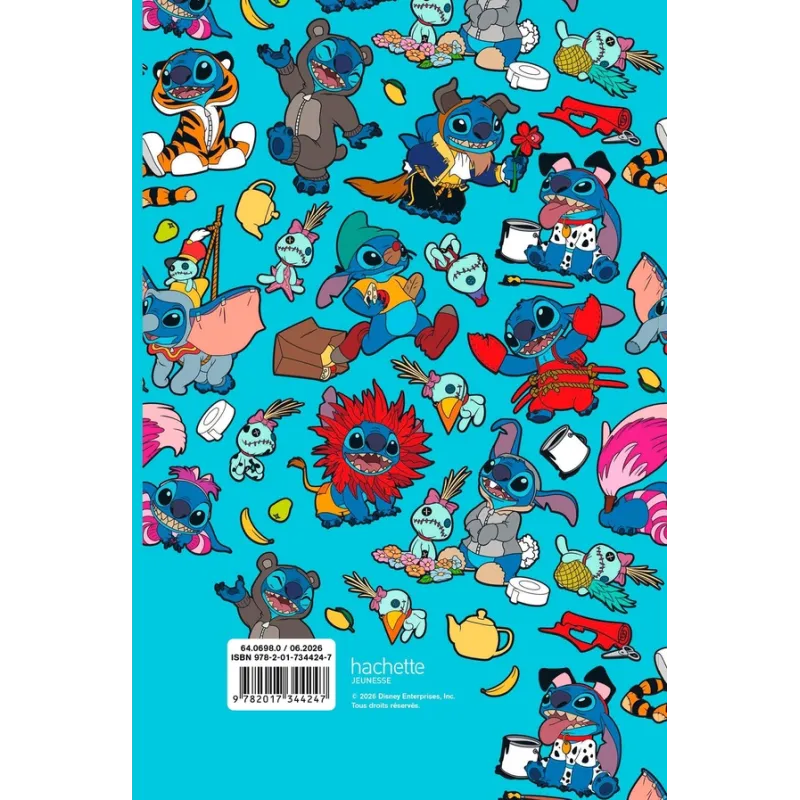 Stitch : Agenda (édition 2026/2027) - Disney - Disney Hachette - Agenda - ravate.com librairie reunion