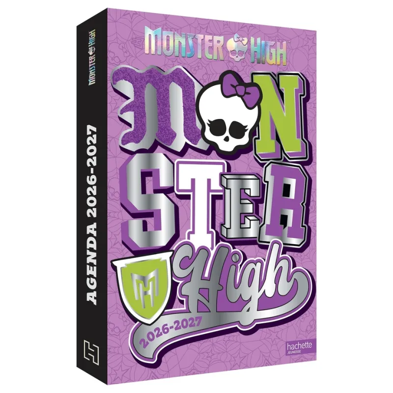 Monster High : Agenda (édition 2026/2027) - Collectif - Hachette Jeunesse - Agenda - ravate.com librairie reunion