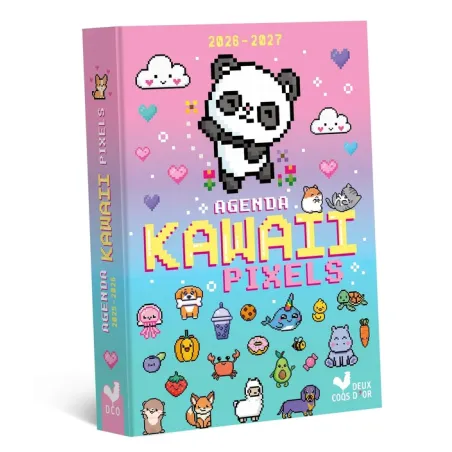 Agenda Kawaii Pixels (édition 2026/2027)