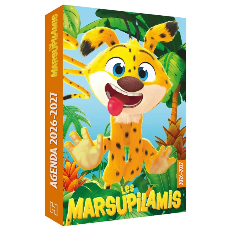 Les marsupilamis : Agenda (édition 2026/2027) - Collectif - Hachette Jeunesse - Agenda - ravate.com librairie reunion