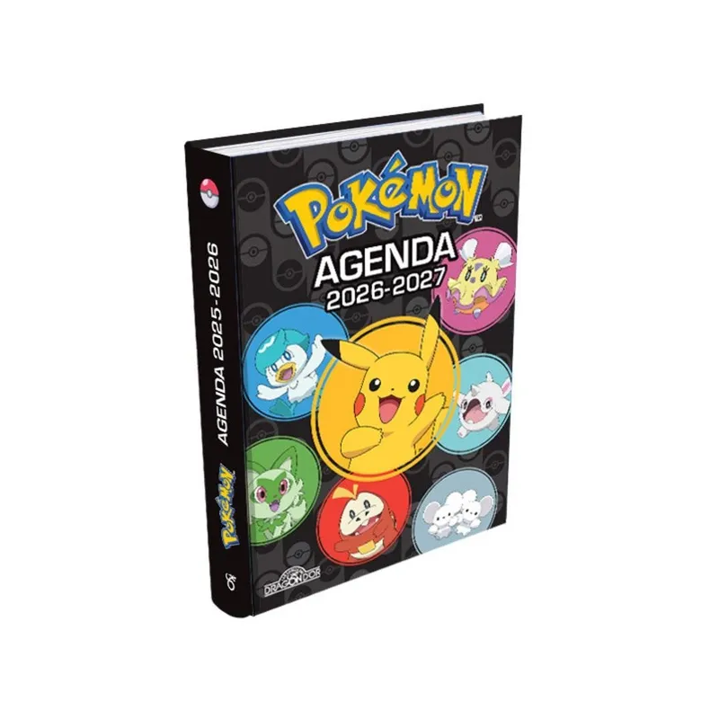 Pokémon : Agenda avec jeux (édition 2026/2027) - The Pokémon Company - Les Livres du Dragon d - ravate.com librairie reunion
