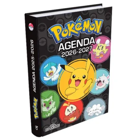 Pokémon : Agenda avec jeux (édition 2026/2027)
