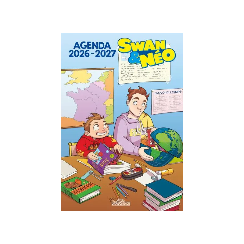 Swan et Néo : Agenda (édition 2026/2027) - Swan & Néo - Les Livres du Dragon d - ravate.com librairie reunion