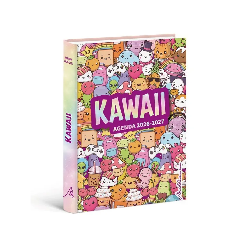 Agenda : Kawaii (édition 2026/2027) - Collectif - Millésima - Agenda - ravate.com librairie reunion